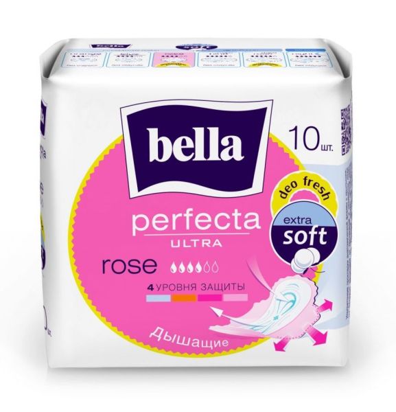 Прокладки белла perfecta ultra rose 10шт фотография